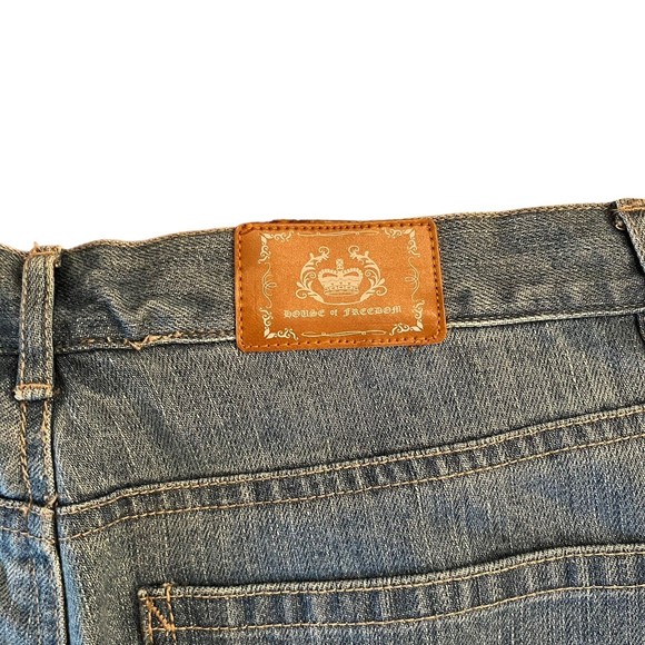 House Of Freedom Boot Cut Mid Rise Denim Jeans Size 8 NWOT - Picture 5 of 6